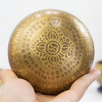 Nepalese Handmade Dragon-Scale Buddha-Awakened Eye Singing Bowl