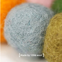 Nepalese Handmade Colored Felt Singing Bowl Mat and Coaster