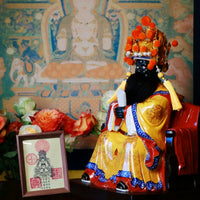 Wutai Mountain Dragon Fifth Lord Buddha Rubbing