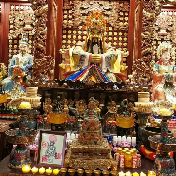 Wutai Mountain Dragon Fifth Lord Buddha Rubbing